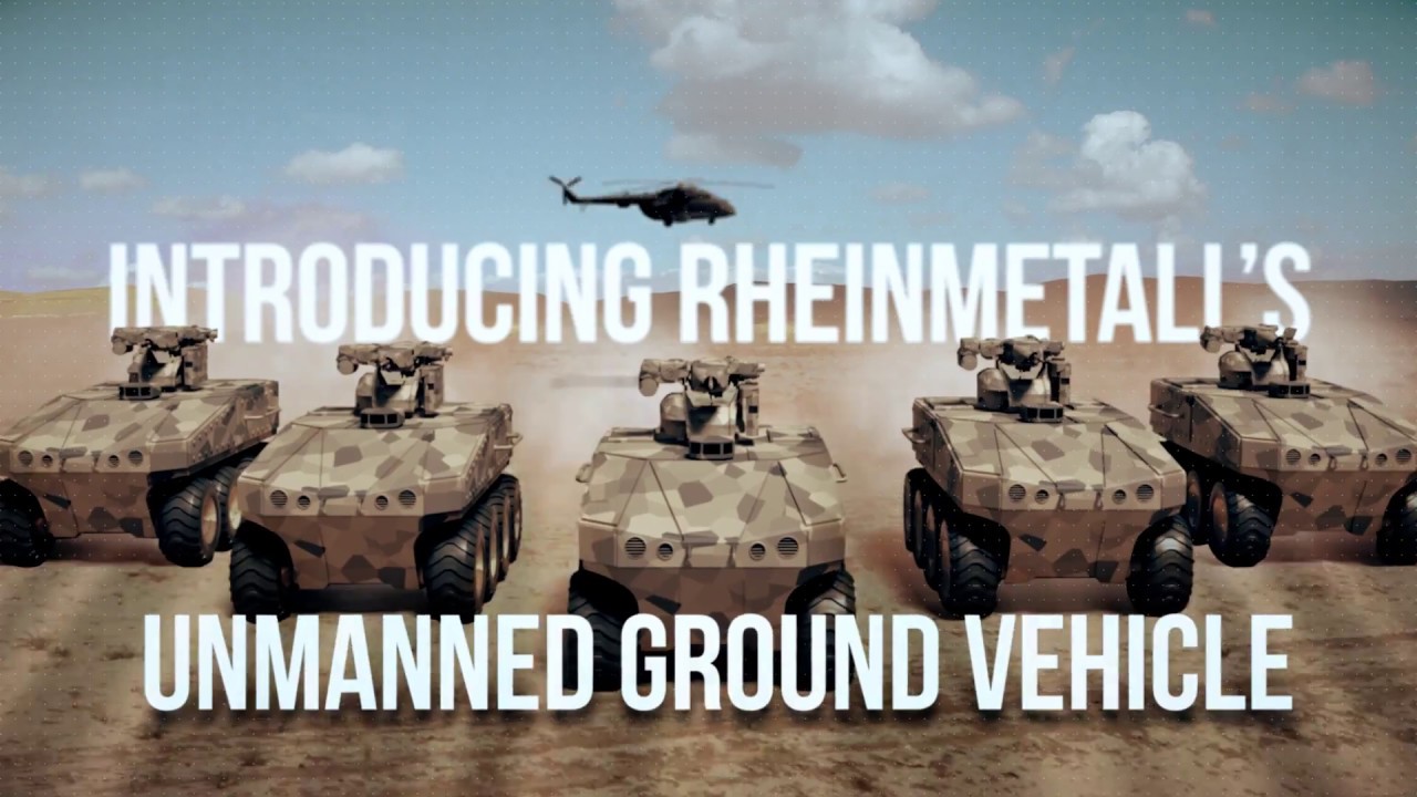 Rheinmetall Unmanned Ground Vehicle (UGV)