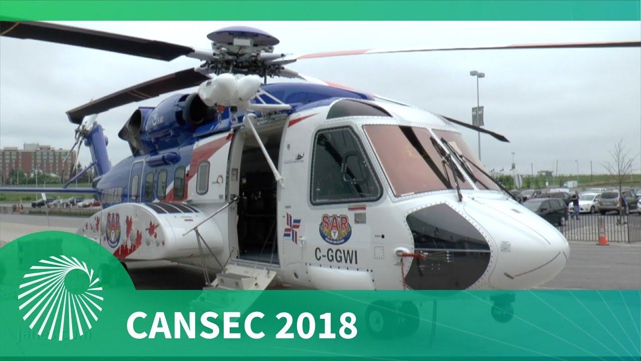 CANSEC 2018: Sikorsky S-92 SAR helicopter