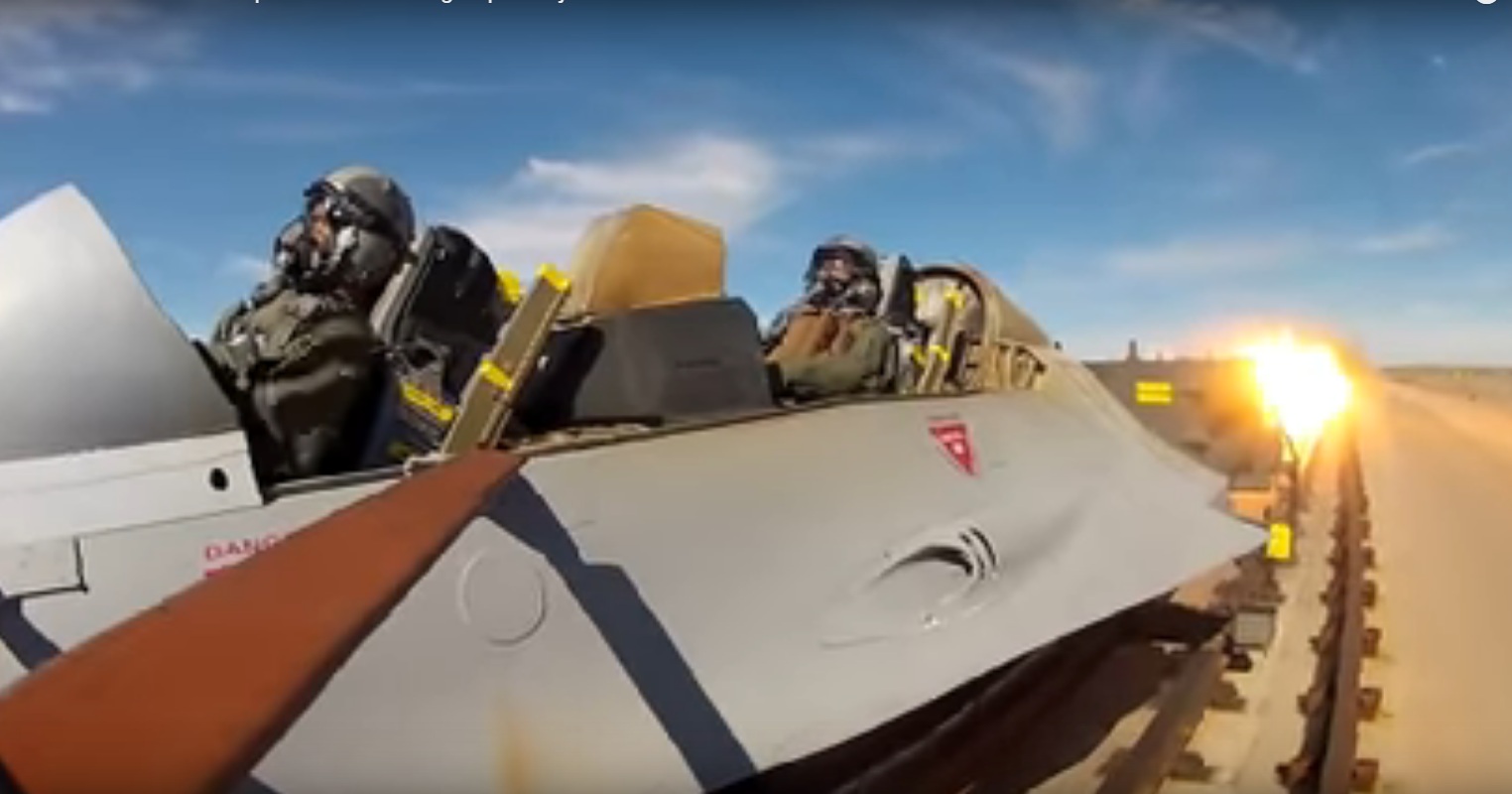 There Goes The Mannequin! Awesome High Speed Ejection Seat Tests