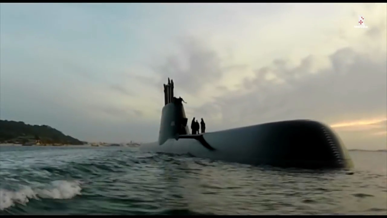 Portuguese Navy NRP ArpÃ£o Tridente-class submarine