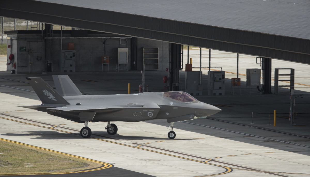 Australia's first F-35s Arrive Home to Royal Australian Air Force Williamtown Heralding