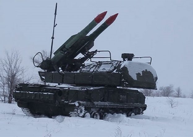 Russian Central Military District Buk-M2 Missile System