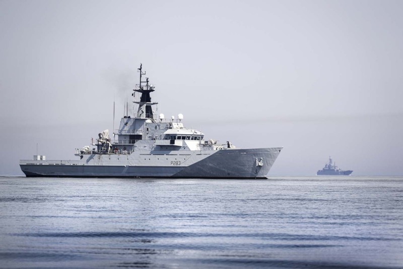 Royal Navy Monitors Russian Warships In Waters Close To UK ...