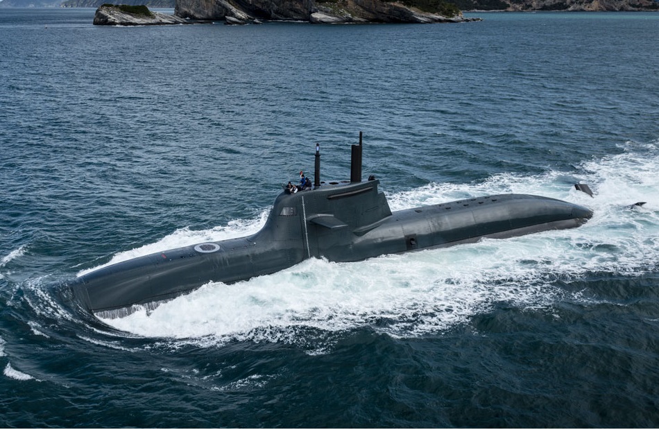 Italian Navy' Todaro (S 526) diesel-electric submarine