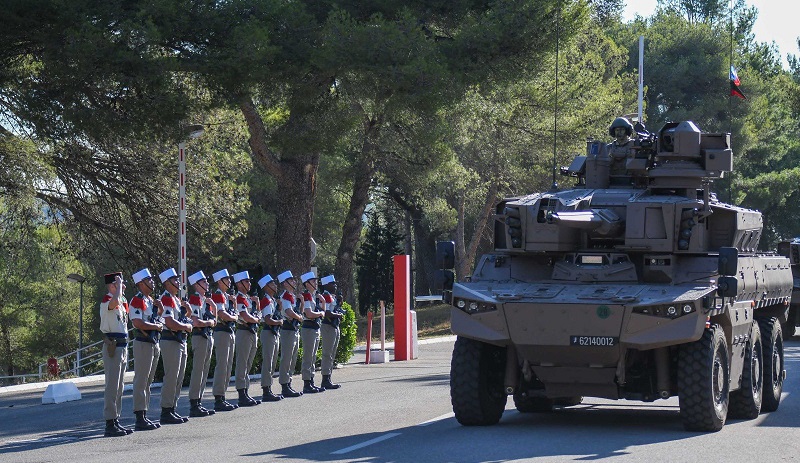 French 1st Foreign Cavalry Regiment Receives EBRC Jaguar Armoured Reconnaissance Vehicles - MilitaryLeak.COM