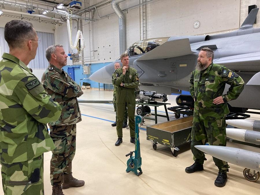 Chair of NATO Military Committee (CMC) Admiral Bauer Visits Sweden