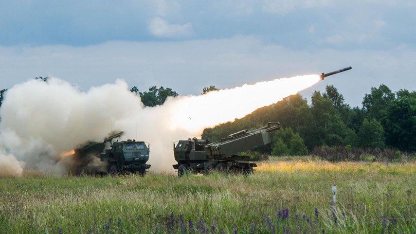 US Army M142 High Mobility Artillery Rocket System (HIMARS)