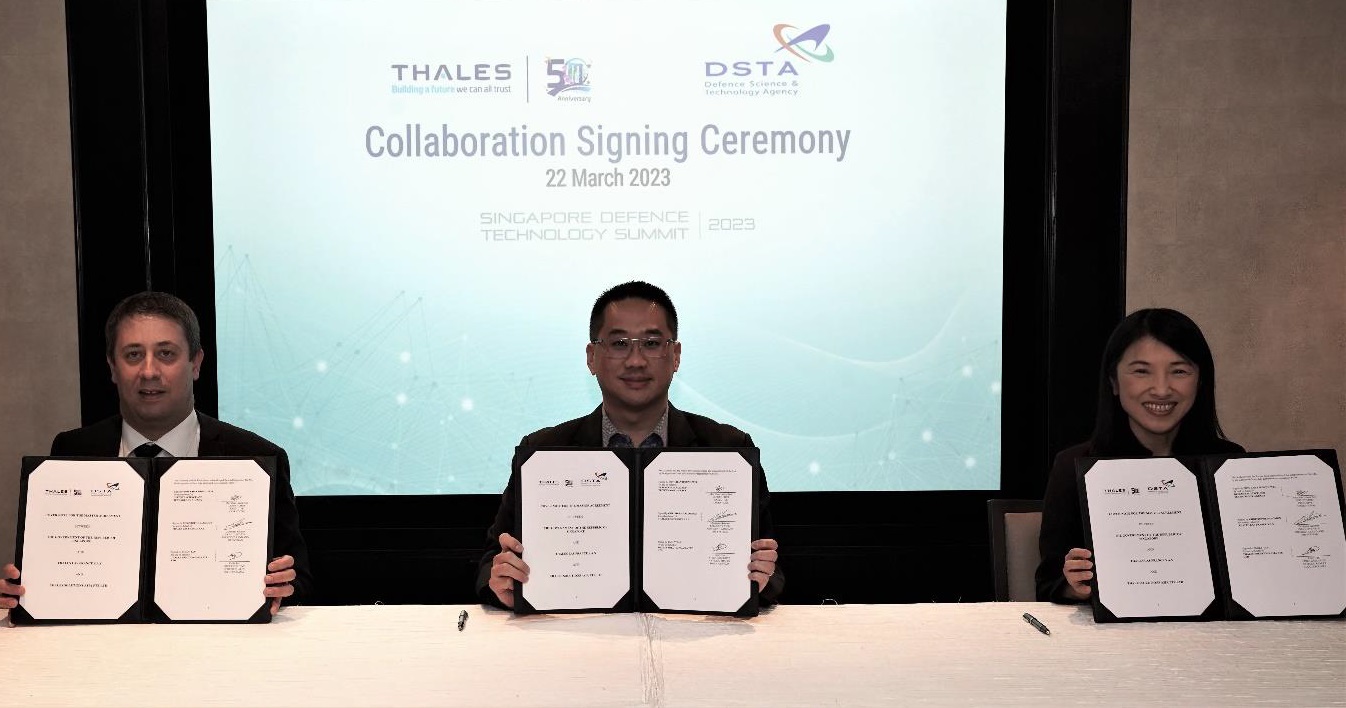 Thales’ Local Defence Hub to Reinforce Defence Capabilities for Singapore Armed Force