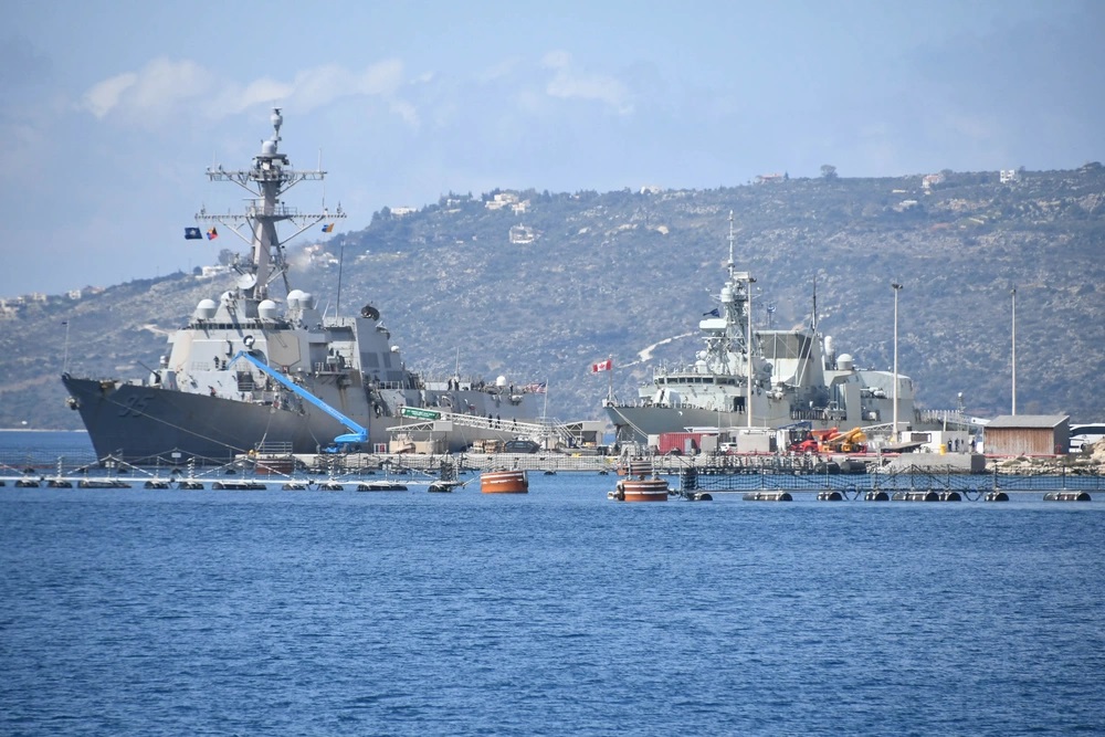Standing NATO Maritime Group Two (SNMG2) Visits Souda Bay Conducts Training at Sea