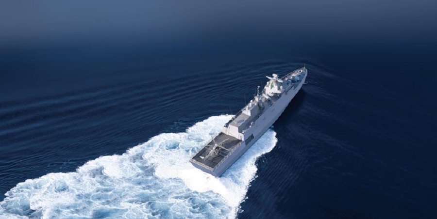 Brazilian Navy and Aguas Azuis Lay Keel of Future Tamandare-Class Frigate