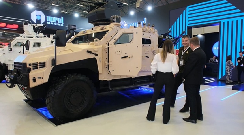 Nurol Makina Unveils NMS Light (NMS-L) 4×4 Light Armored Vehicle