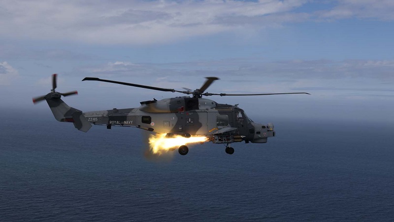 Royal Navy Wildcat Helicopter Squadron Pushes Martlet Missile System to Its Limits