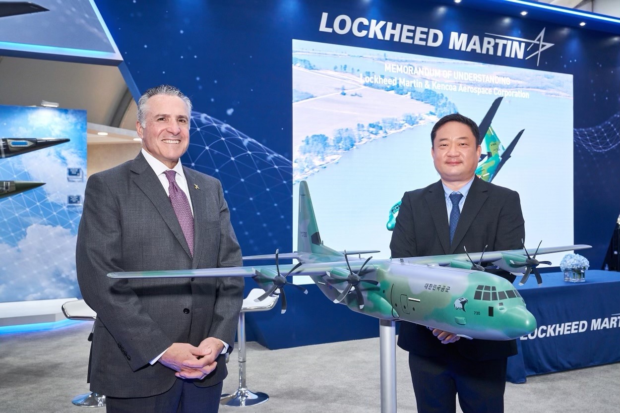Lockheed Martin Announces MoU with Kencoa Aerospace Corporation to Support C-130J Super Hercules