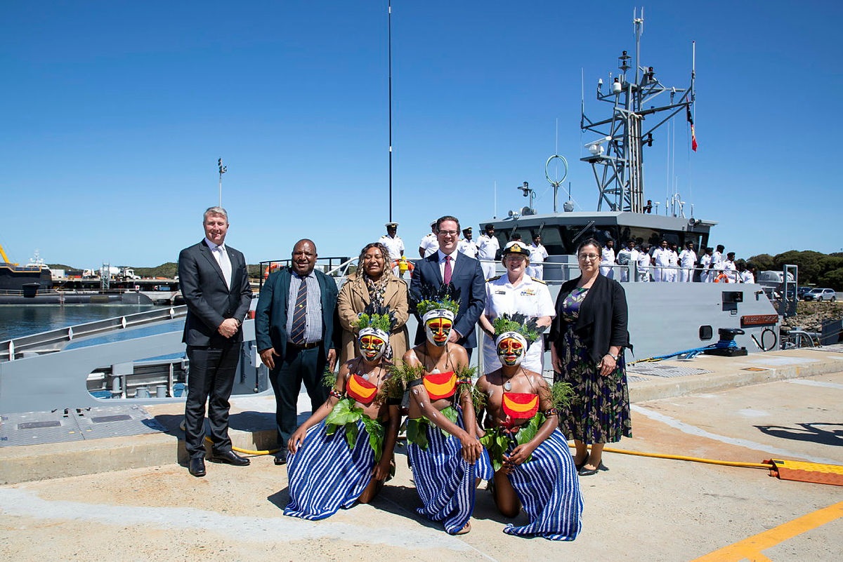 Fourth Guardian-class Patrol Boat Delivered to Government of Papua New Guinea