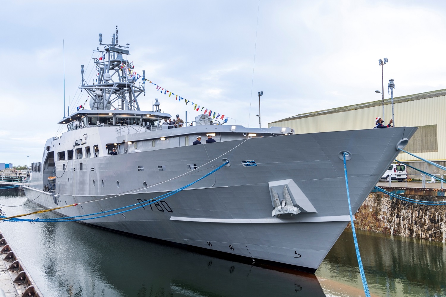 Second French Offshore Patrol Vessel fitted with HENSOLDT's LYNCEA Combat System