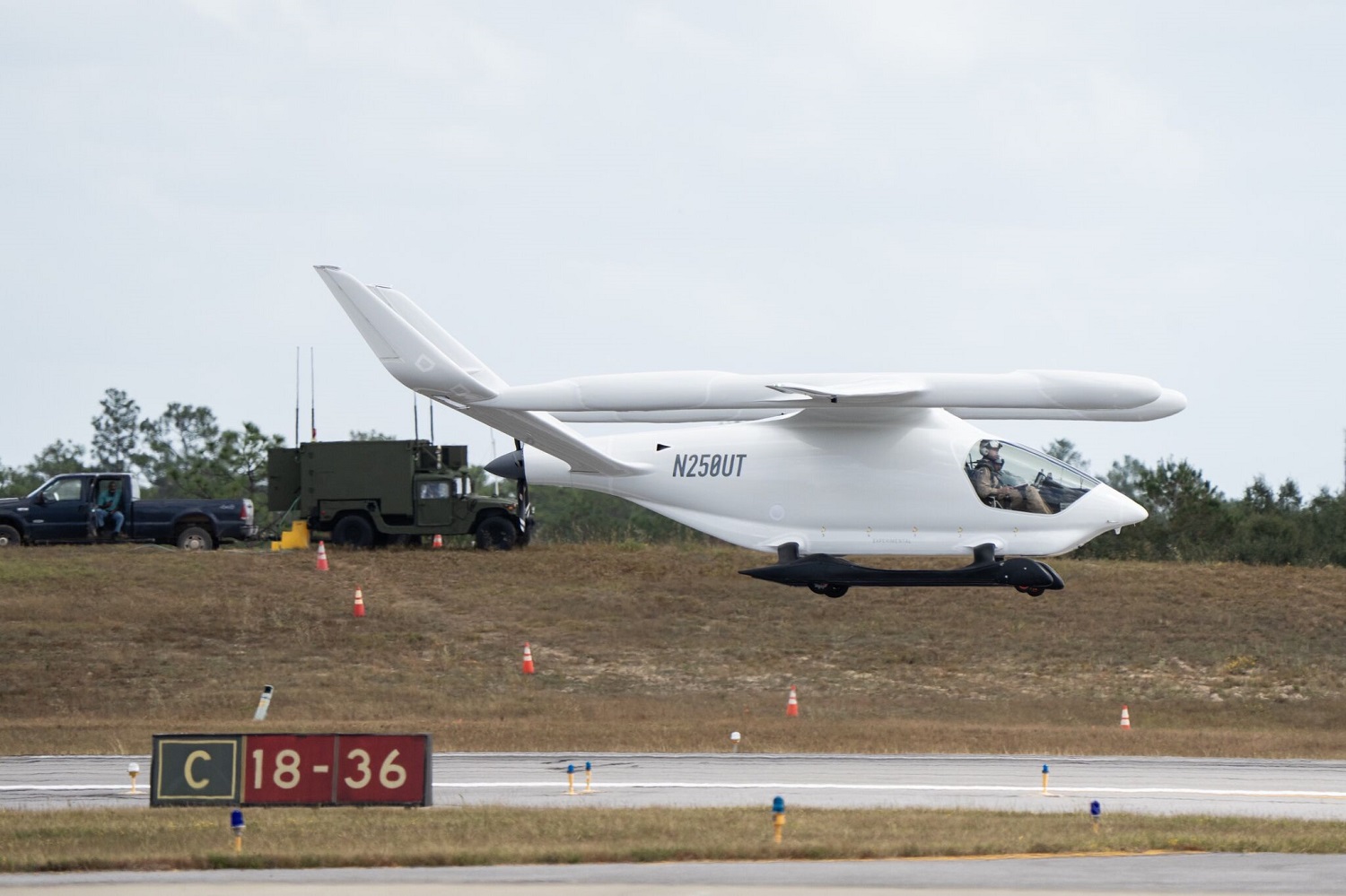 BETA’s ALIA Electric Aircraft Arrives at Eglin Air Force Base, Florida
