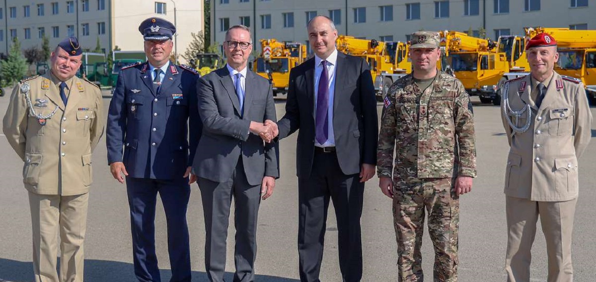 German Government Delivers Vehicles and Essential Equipment to Georgia