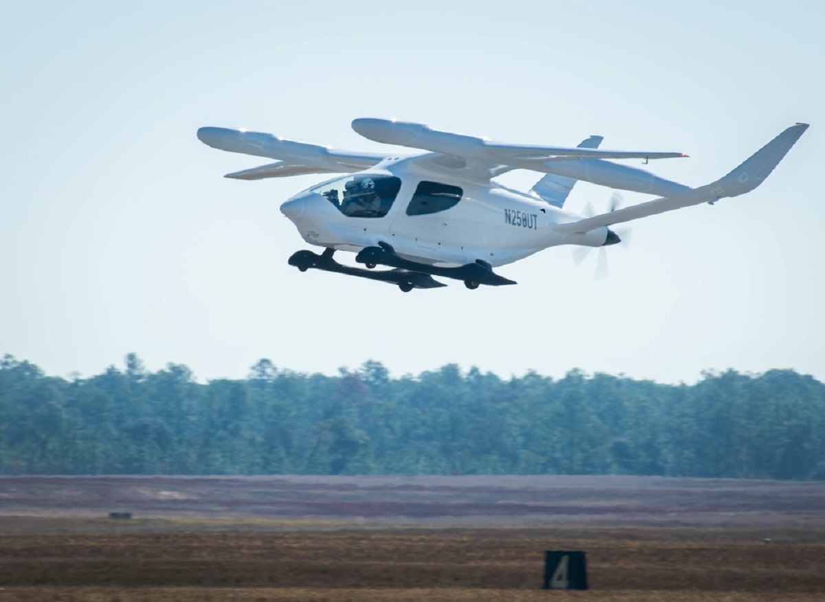 US Air Force BETA Technologies Electric Alia Aircraft Begins Flight Testing at Eglin