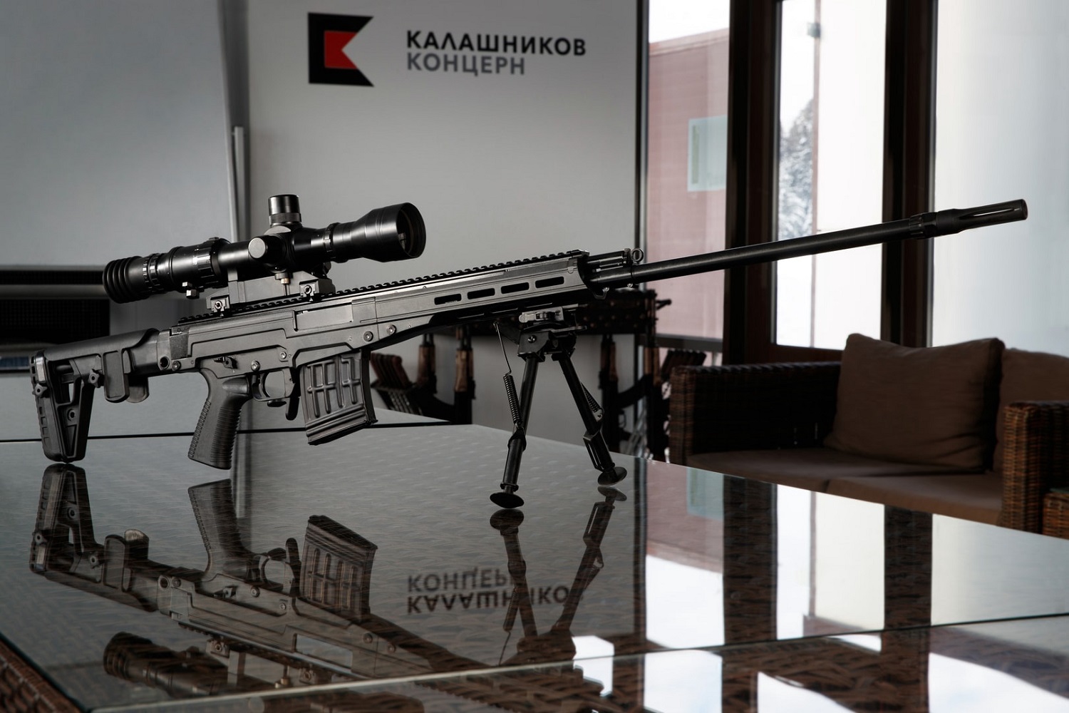 Kalashnikov Delivers First Batch of Chukavin SVCh Sniper Rifles to Customer