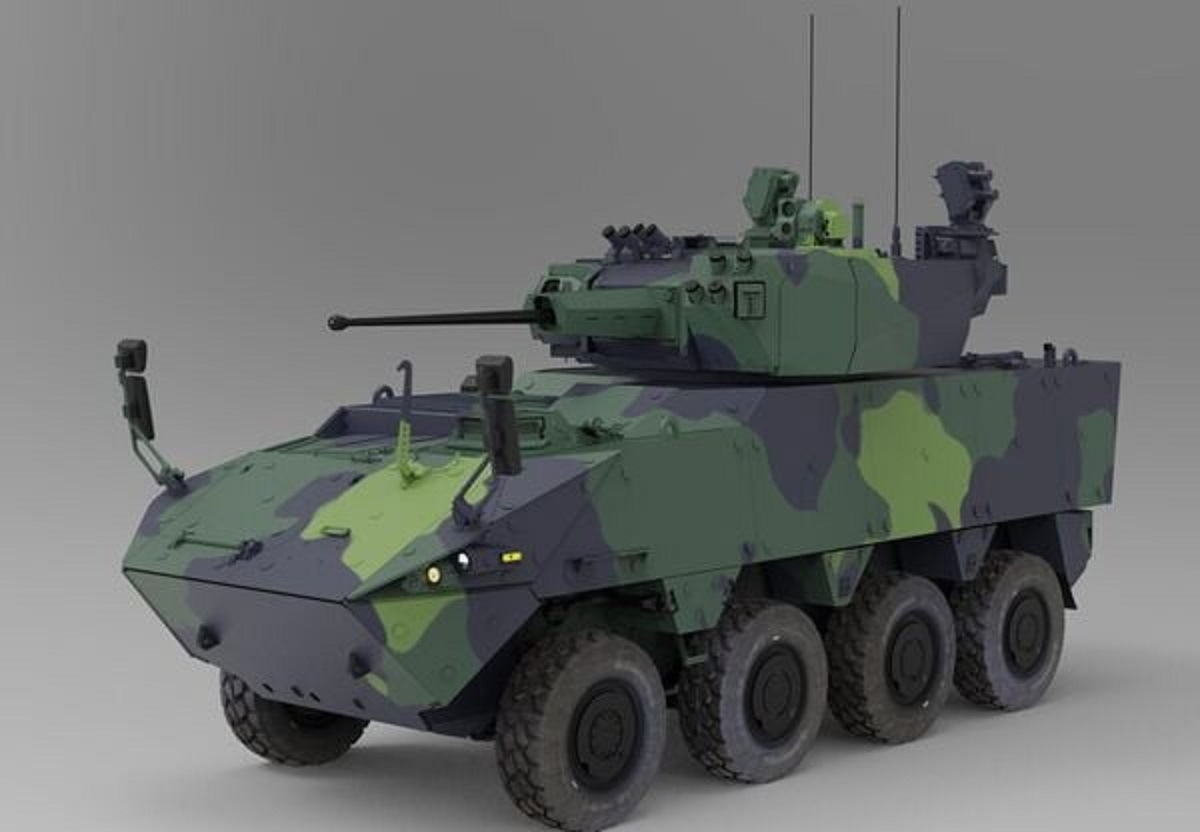 Tatra Defence Vehicle Develops New Pandur II 8×8 EVO Infantry Fighting Vehicle