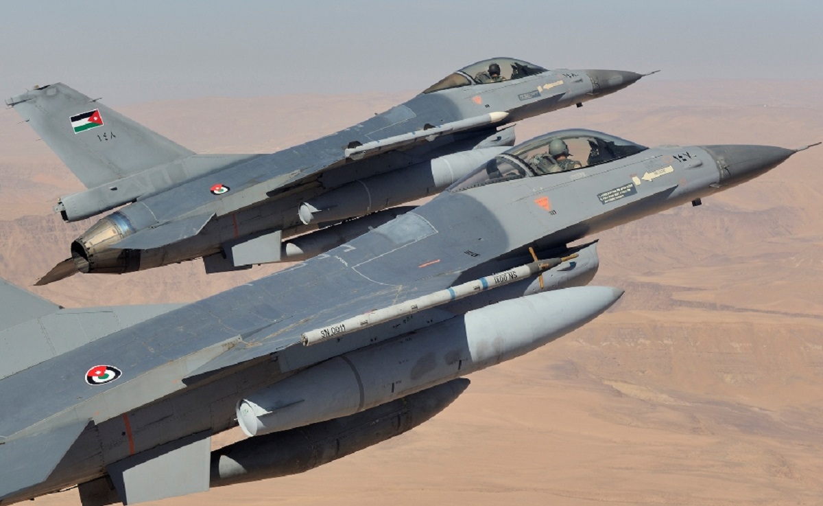 سلاح الجو الملكي الأردني سيحصل على 12 مقاتلة F-16 block 70/72
